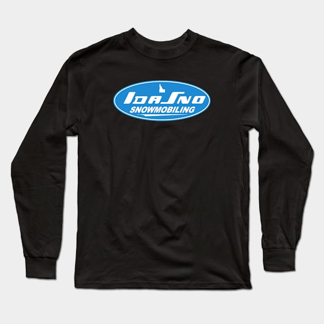 Ida*Sno Snowmobiling Long Sleeve T-Shirt by GrumpyDog